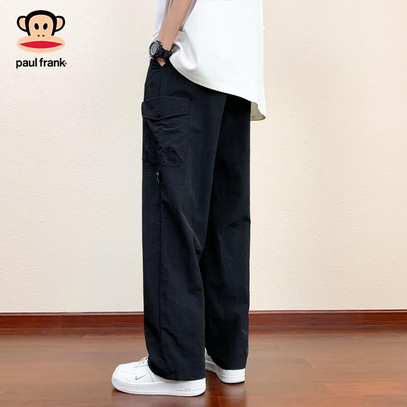 Paul Frank Men's Summer Loose Straight-Leg Cargo Pants