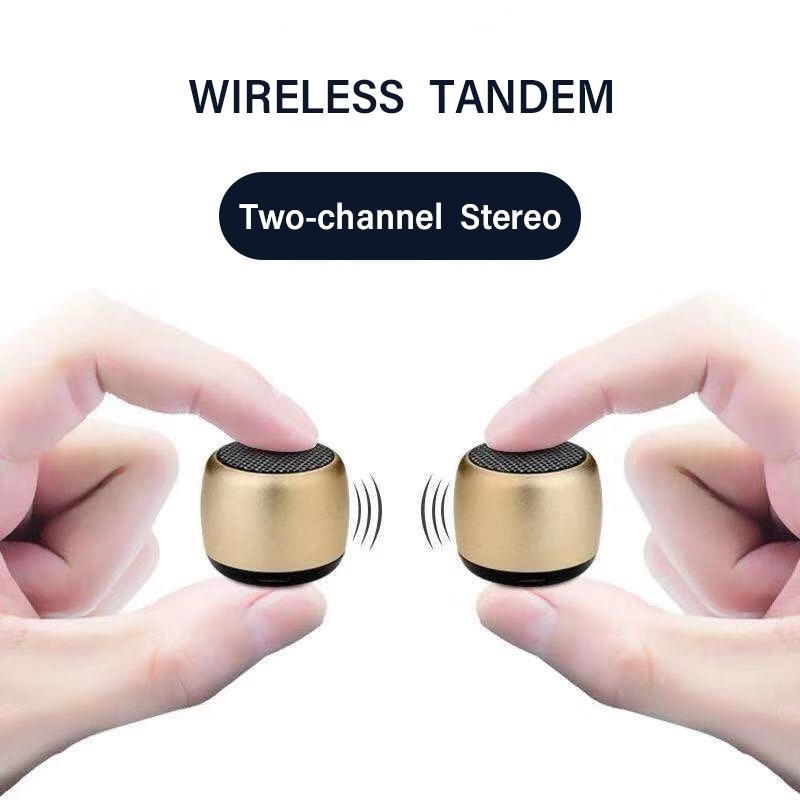 Przenośny mini bezprzewodowy głośnik Bluetooth Subwoofer muzyczny Super Bass Kolumna stereo do telefonu komórkowego Komputerowy odtwarzacz muzyczny