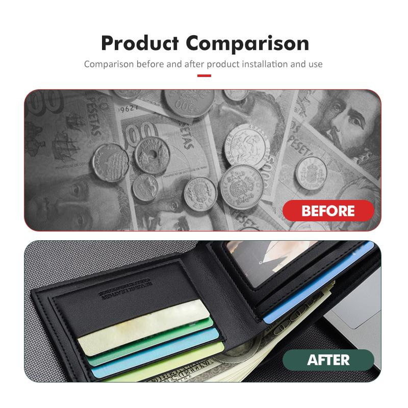 Leather Car Men's Wallet Card Clip Ticket Storage Bag For BMW E87 E70 E91 E30 G20 E92 E93 E60 E46 E90 G30 E53 X1