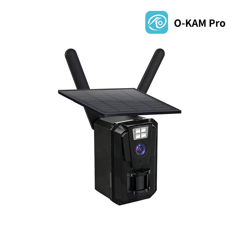 Cameră de vânătoare de exterior 4G alimentată cu energie solară cu viziune nocturnă color