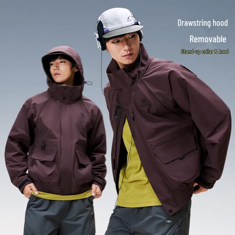 CAMEL Men's Water-Repellent Windproof Outdoor Workwear Jacket M15CA6V071