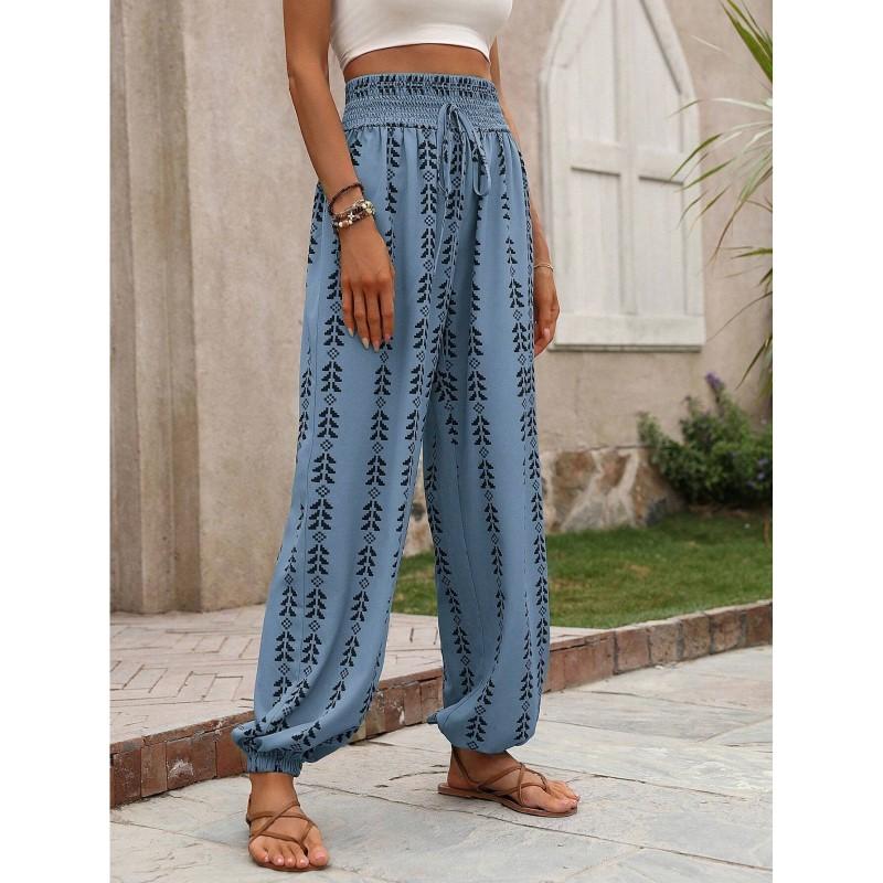 Pantaloni largi de damă Pantaloni casual versatili Pantaloni lanternă la modă