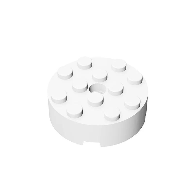 

MOC 10PCS Round 87081 4x4 With Hole Bricks Stitching Substitutable Building Block Fascinating Toy Adults Boys Holiday Gift