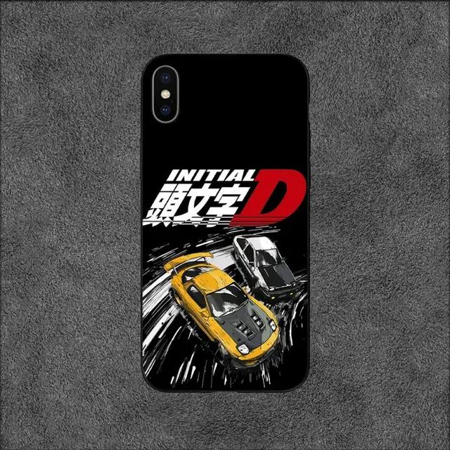 Cheap Classic Japan Initial D Phone Case For iPhone Samsung Galaxy Redmi Xiaomi Note S A 16 15 14 13 12 11 20 21 22 23 53 54 Pro Plus Ultra TPU Cover