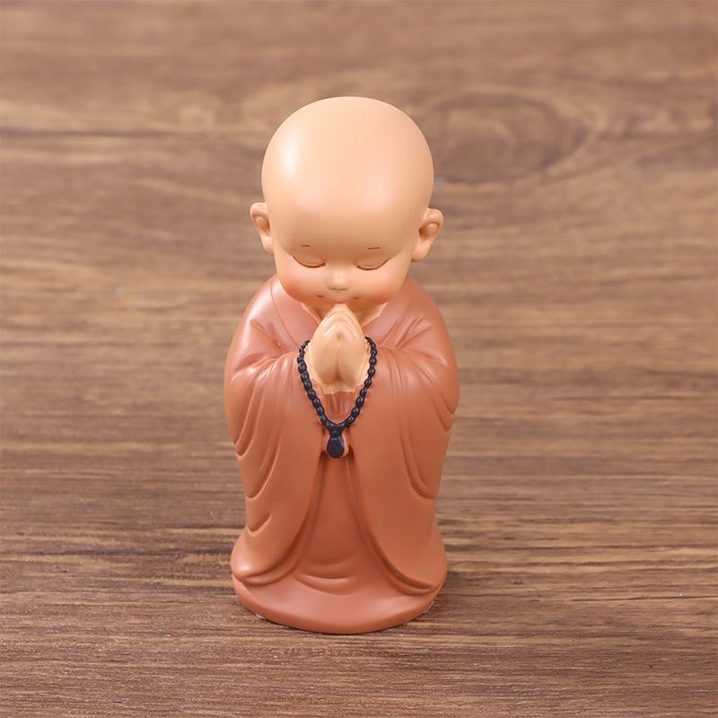 The  Ping An Little Monk Peaceful Little Monk Car Interior Decoration Buddha Zen Monastery Car Accories Str Relief M Driver S