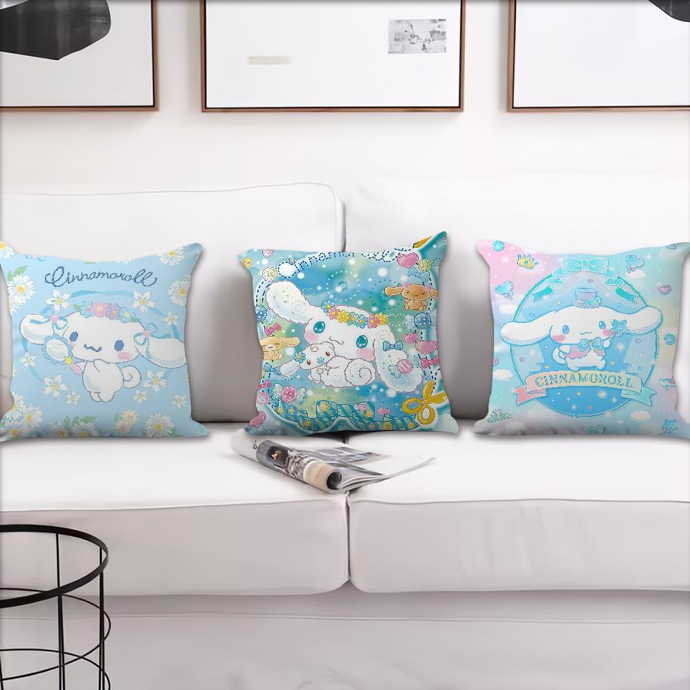 SRO C-Cinnamoroll f cushion cover Best Home Office Coffee Pillow Sofa Printing Decoration Room Shop Car Nordic Simplicity Hit