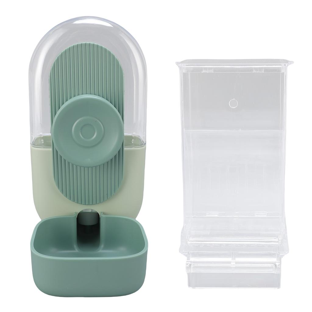 Vogelfutterspender Wasserspender Set Automatischer Papageienfutterspender Futterbehälter Tränke für Käfig Wellensittiche