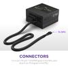 NZXT 12VHPWR Adapter Cable NZXT C Series GOLD 12VHPWR Cable for PC Power Supply PS1338 BB-CG1BB