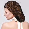 Hair Net Mesh For Women Sleeping Solid Color Crochet Cap Comfortable Snood Beauty Accessories Night Bedtime