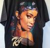 Regalo di Natale Rihanna Faccia Grande Regalo Famiglia Unisex S235XL CS57 Maglietta Unisex