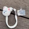 Autumn/Winter Cute Bear Plush Wristlet Phone Case & Lanyard