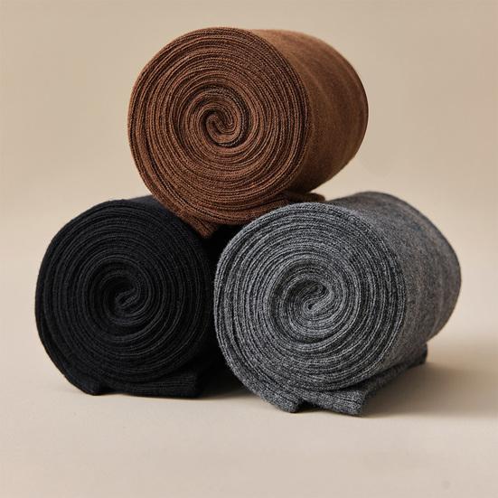 Damen Oberschenkelhohe Socken Dehnbare Gerippte Überknie-Socken Selbsterwärmende Atmungsaktive Stiefelstrümpfe für Dating Party Streetwear