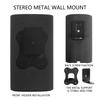 Adjustable Speaker Wall Mounting Bracket Heavy Duty Aluminum Construction Flexible Positioning For SA-RS8 Black