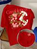 American Pure Cotton Printed Tshirts For Unisex And Unisex Shortsleeved Summer Sweatabsorbing And Breathable Fabric