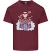 Biker Santa Christmas Motorcycle Motorbike Unisexs Light Cotton TShirt