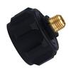 Gas Flow Control Propane Regulator Valve Connector with Safety Features