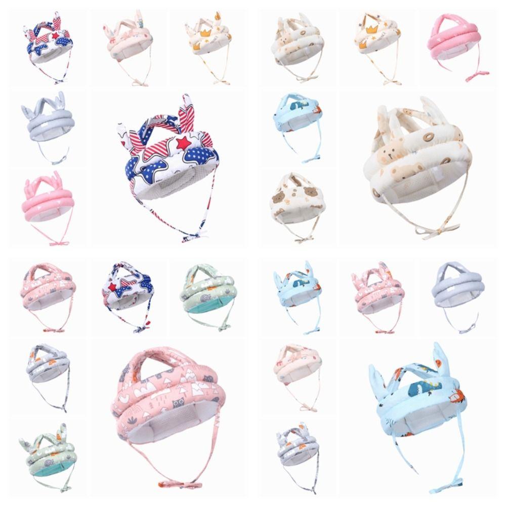 Comfortable Toddler Protective Hat Soft Head Protection Crash Cap Baby Safety Helmet  Learning Walk