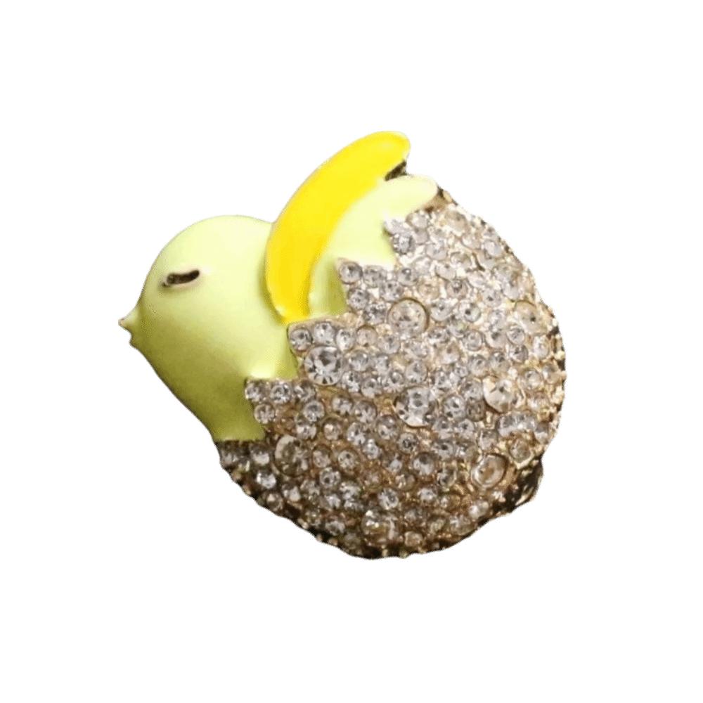 Alloy Baroque Brooch Vintage Brooch Jewelry Cute Chick Brooch Gift