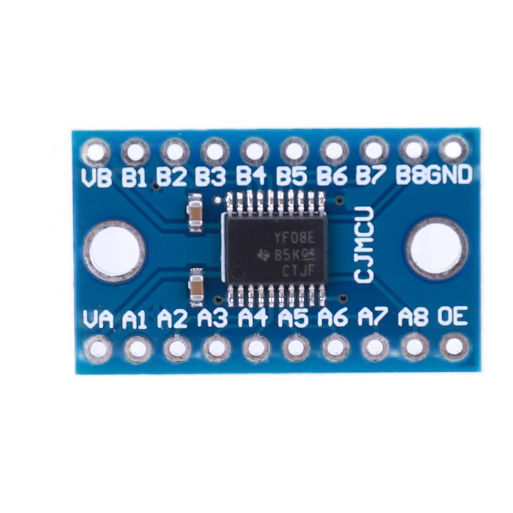 TXS0108E Logic Level Conversion Module 3.3V 5V 8 Channel Logic Level Shifter Bi-Directional Module High Speed for Arduino