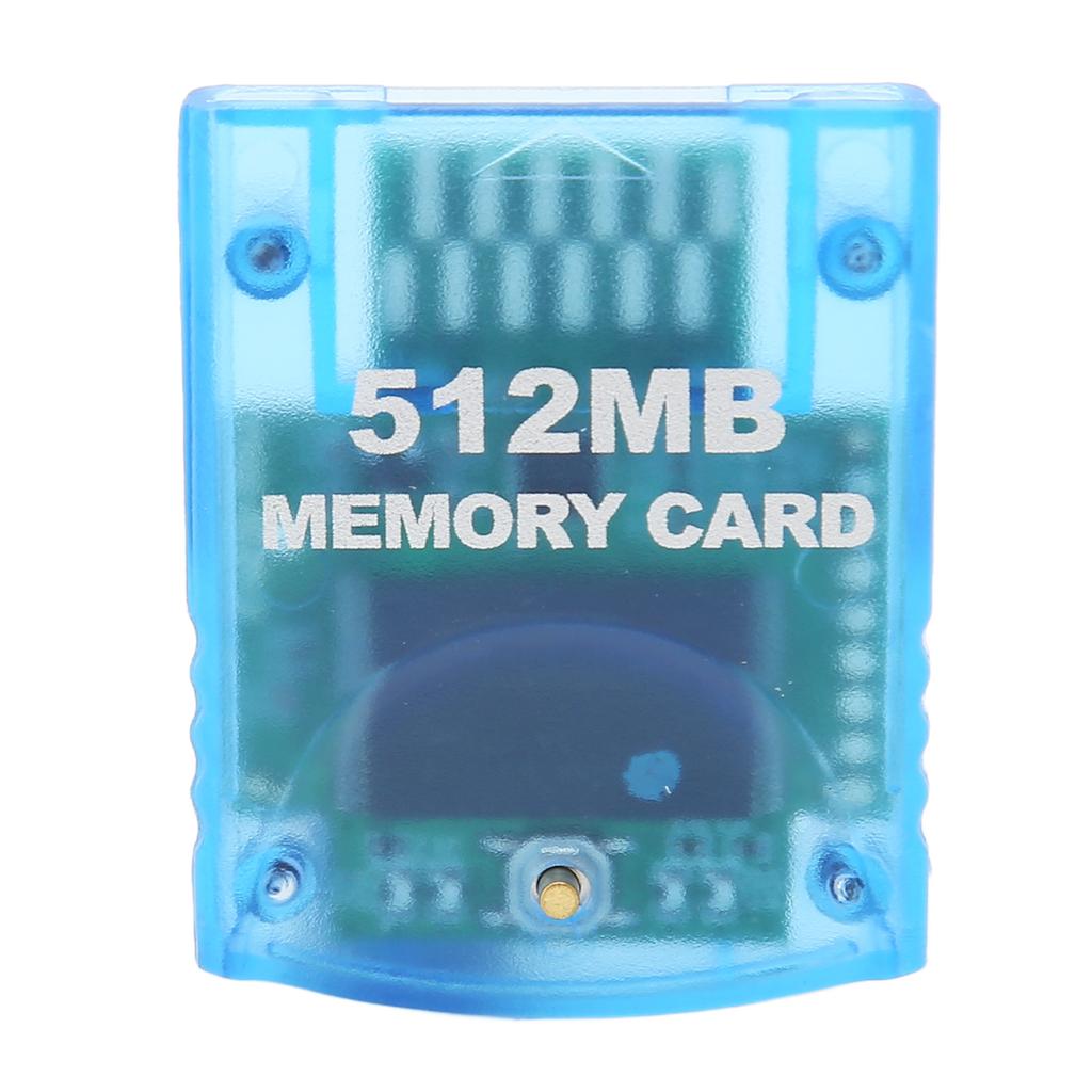for Gamecube Memory Card Plug and Play High Speed Game Console Memory Card for Wii Console 512MB (8192Blocks)
