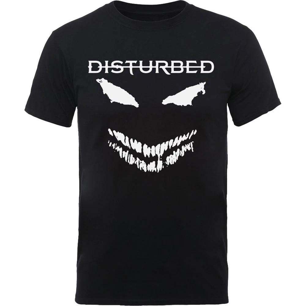 Disturbed Scary Face Unisexs Tshirt Unisexs L