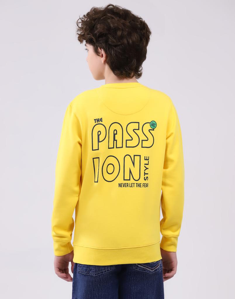 Monte Carlo Boys Round Neck Full Sleeve Sweatshirt