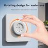 Type 86 Cable Outlet Panel Cover Rotating Opening Cable Socket Panel Wall Blank Panel  Home