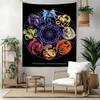 Arazzo Decorazione Murale Stile Gotico Arte Per Ricordo Animale Compleanno Matrimonio Sfondo Festa Regalo di Famiglia