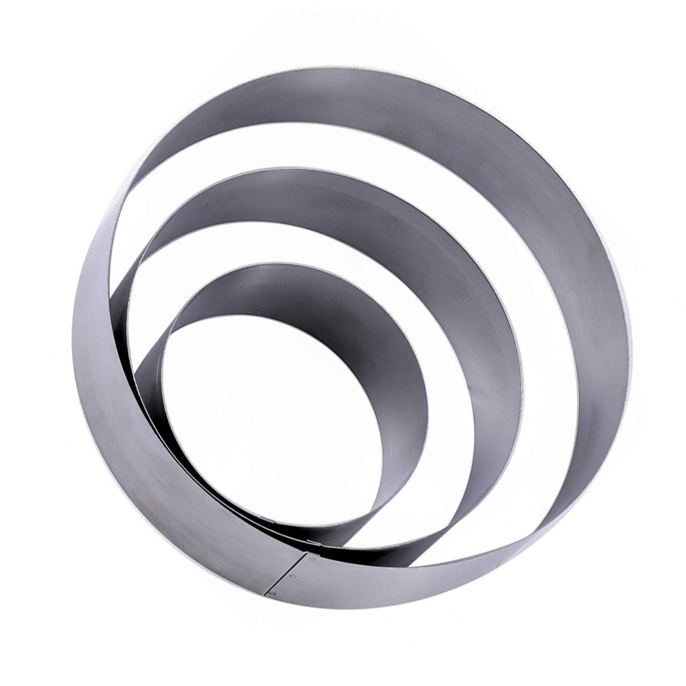 Cake Tool English Muffin Ring Tart Ring Round Cake Mold Cake Ring Set Baking Tool Pancake Mold