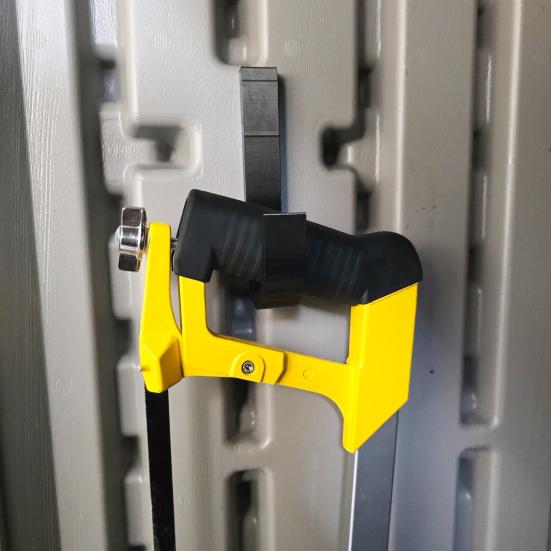 6Pcs Storage Shed Hooks for Suncast/for Craftsman Shed Black J-shape Tool Hangers Plastic Shed Garden Organization Accessories for Garage Wall Shed