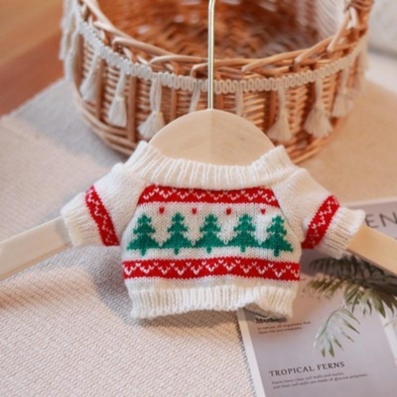 

1 Рождественский праздничный вязаный свитер Чехол на рычаг переключения передач, Универсально совместимый, Праздничная тканевая защита от пыли для автомобильного рычага переключения передач, Подходит для Рождества белый