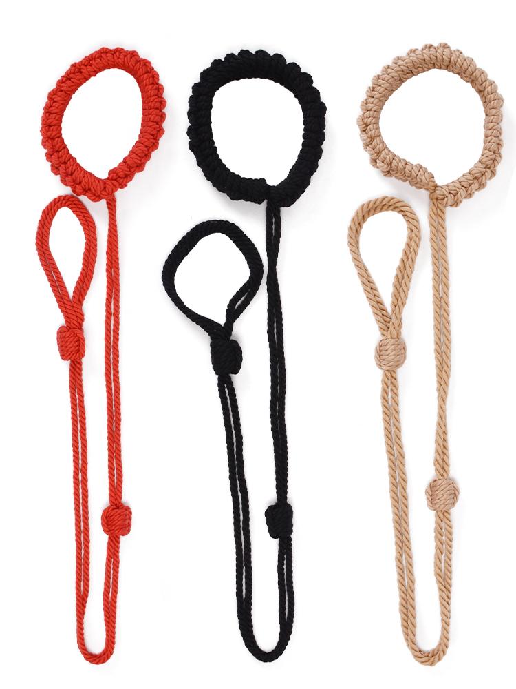 Cotton Rope Cuffs Handcuffs Leg Ankle Cuff Restraints Bondage Bracelet BDSM Fetish Adult Sex Toys For Couples Exotic Accessories