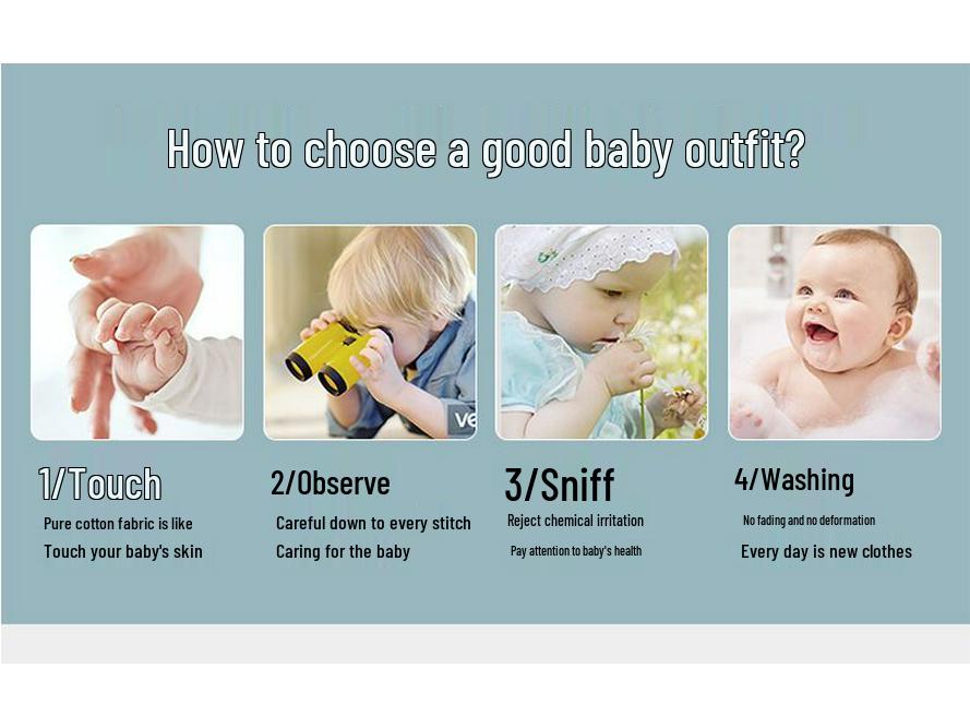 Baumwolle Klasse A Baby Strampler mit offenem Schritt - Langarm Neugeborenen Krabbelanzug für Frühling & Herbst