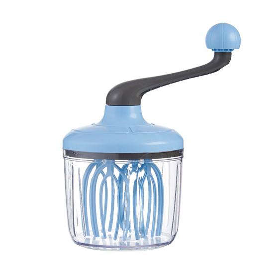 Varilla Batidora de Huevos Batidora de Mano Batidora para Cocina Café Panadería Duradera Crema Semi-Automática Agitación Máquina para Espumar Claras de Huevo