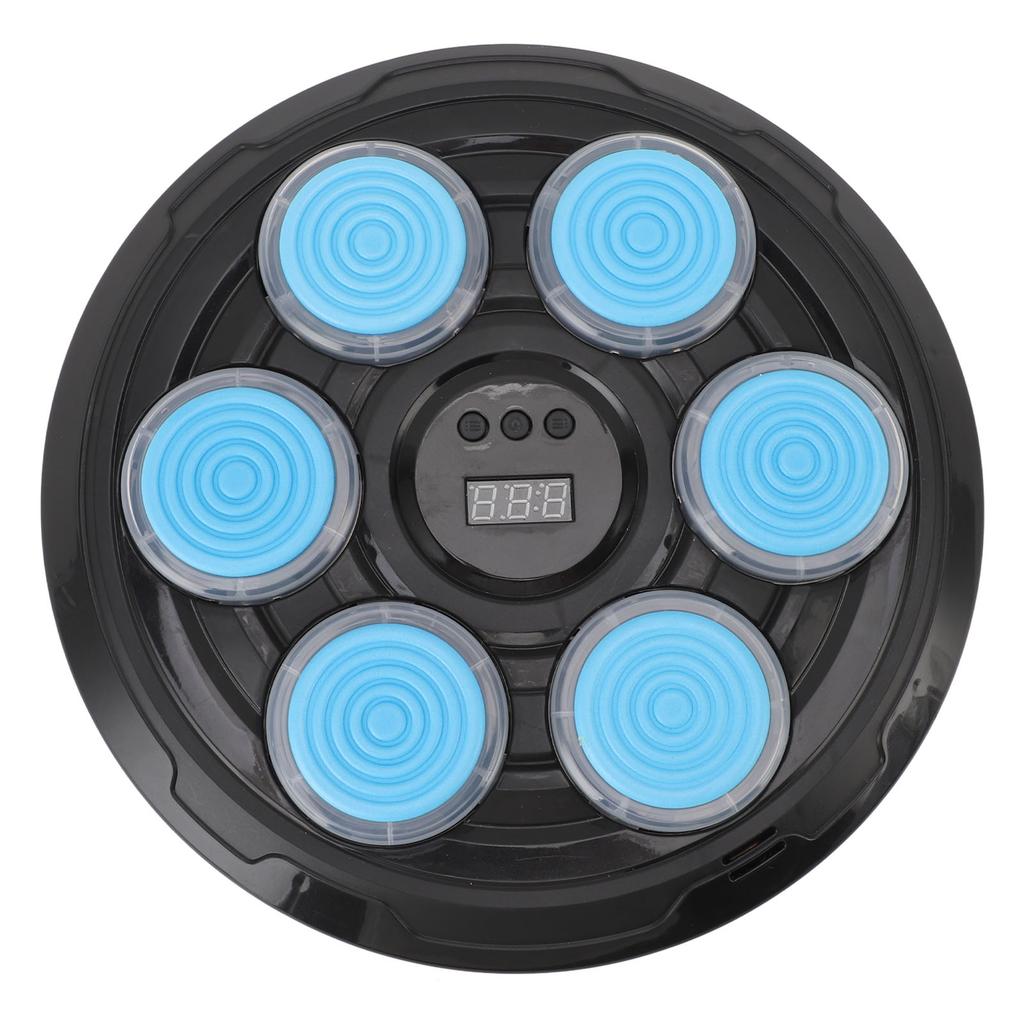 6 Key Boxing Wall Target Responsive Improve Reacting Ability Music Punching Machine for Training