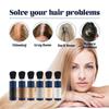 Haaransatzpuder Sofort Schwarzbraun Ansatzabdeckung Flauschig Volumenverleihend Haar Concealer Wasserdicht Ölkontrolle Reparatur Haar Schatten