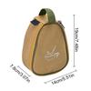 Camping Schüssel Tasche Campingtaschen zum Organisieren Oxford Stoff Camping Aufbewahrungstasche Schüssel Aufbewahrungstasche Camping Tragetasche für Camping Grill