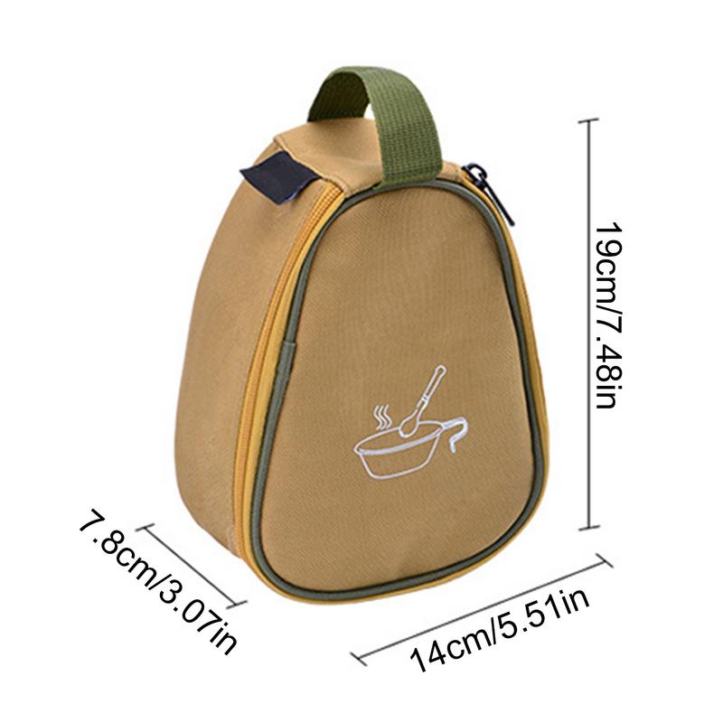 Camping Bowl Bag Camping Bags For Organizing Oxford Cloth Camping Storage Bag Bowl Storage Bag Camping Tote For Camping Barbecue