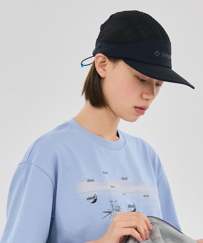 Hellinogseuweeo Mesh Hybrid Cap_Black