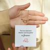 S925 Sterling Silber Unendlichkeit Liebe Damen Herz Halskette mit Diamantakzenten.