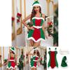 Festive Christmas Costume For Women With Polyester Fabric For Holiday Parties