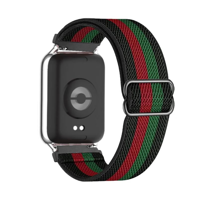 Nylon Strap for Xiaomi Mi Band 8 Pro/9 Pro Sports Elastic Replacement Bracelet WristBand Correa for Redmi Watch 4 Accessories