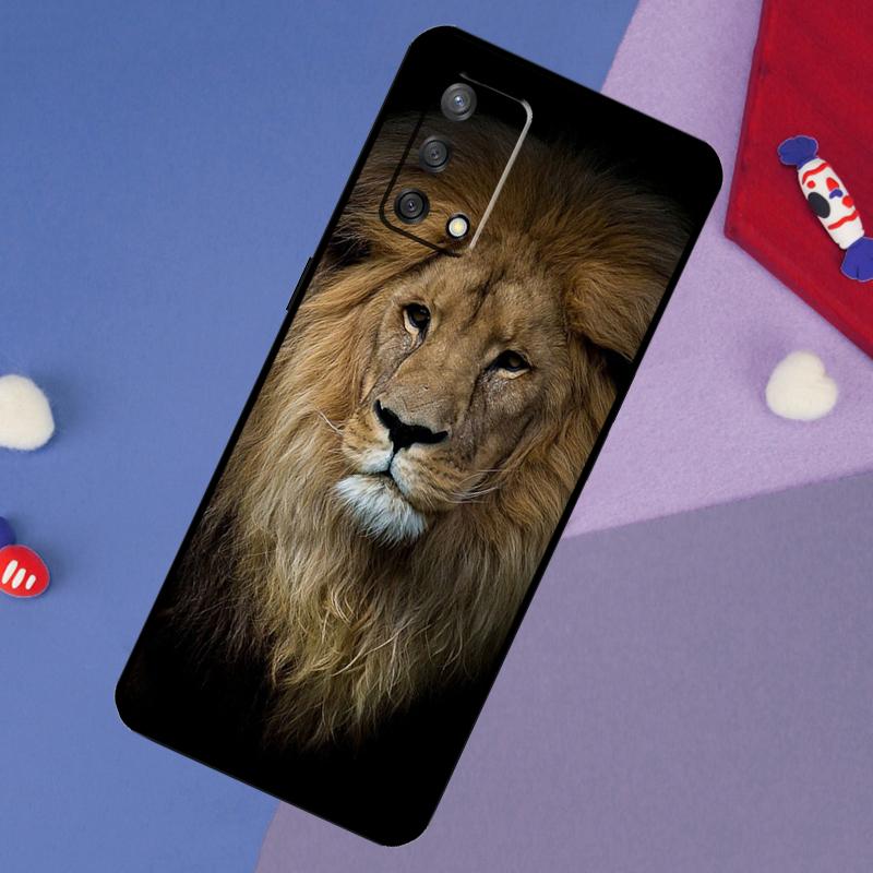 Leopard Tiger Lion Animal Case For OPPO A74 A94 A54 A17 A57 A77 A18 A58 A78 A98 A15 A52 A72 A5 A9 A53S A16 A76 A96