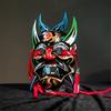 Hand Painted Nuo Operas Mask Masquerade Mask Party Mask Aesthetic Mask for Temple Halloween Christmas Cosplay Unisex