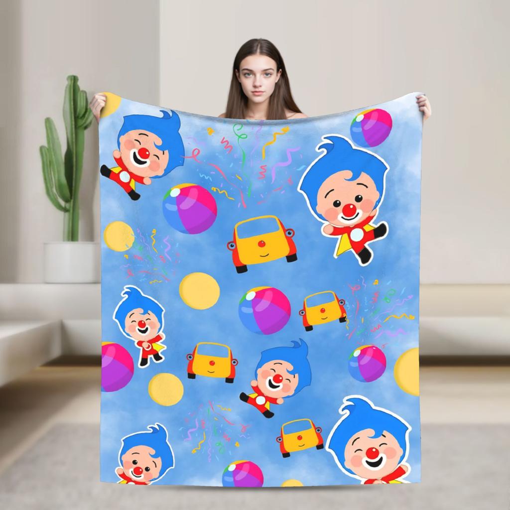 CR Blanket Flannel Awesome Breathable Throw Blankets for Chair Covering Sofa Textile Decor
