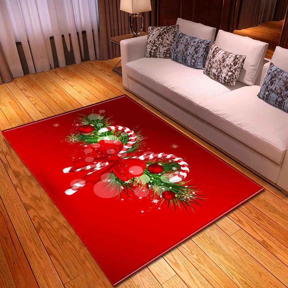 Christmas Living Room Floor Mat Bedroom Dining Room Carpet Carpet Doormat
