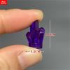 MOC Bricks Stone Gem Paint Ore Rock 1x1 Crystal 5 Point 29377 30385 28623 Educational Building Blocks