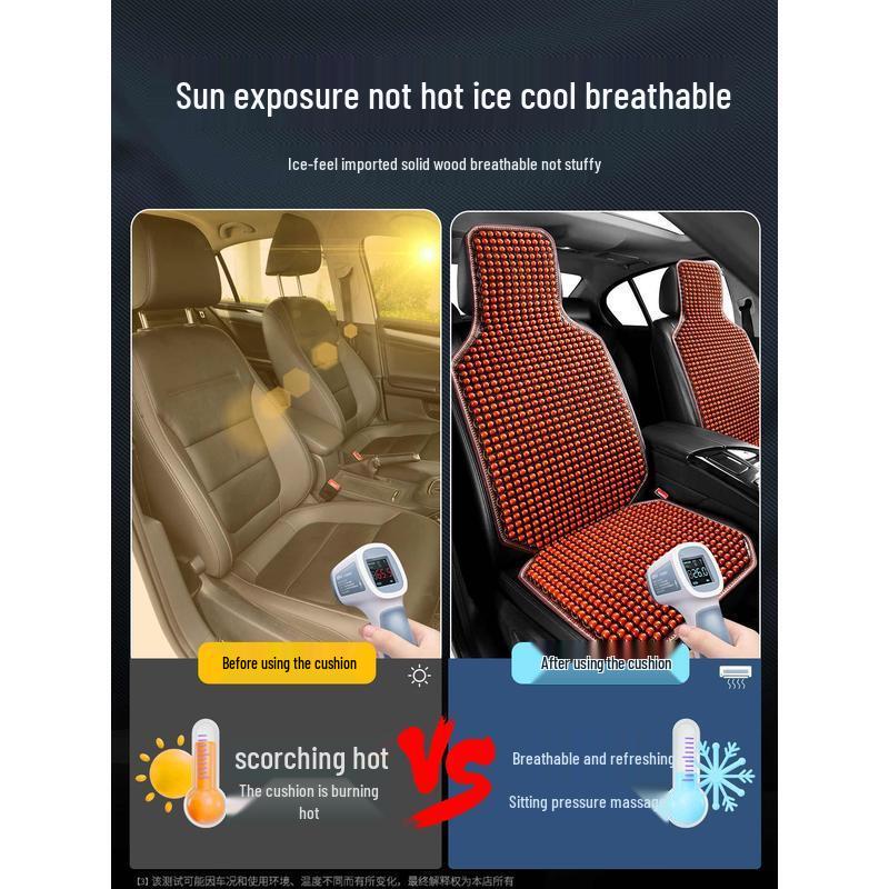 

HANDUNYOU Wooden Bead Ventilated Car Cooling Seat Cushion