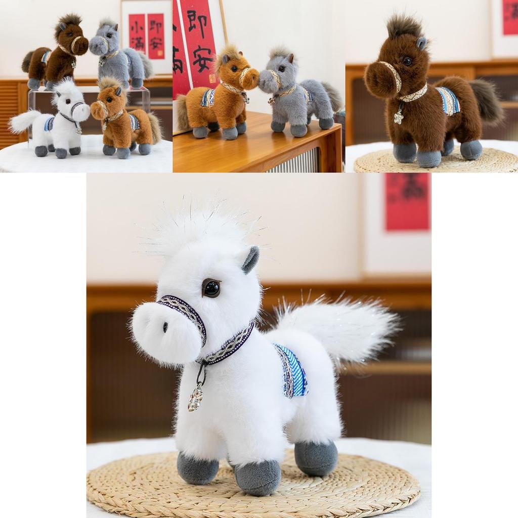 Plüsch-Pony-Spielzeug mit PP-Baumwollfüllung für Kindergeschenk und Dekoration
