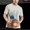 Li Ning T Shirt Men's Cloud Apricot AHSQ955-1